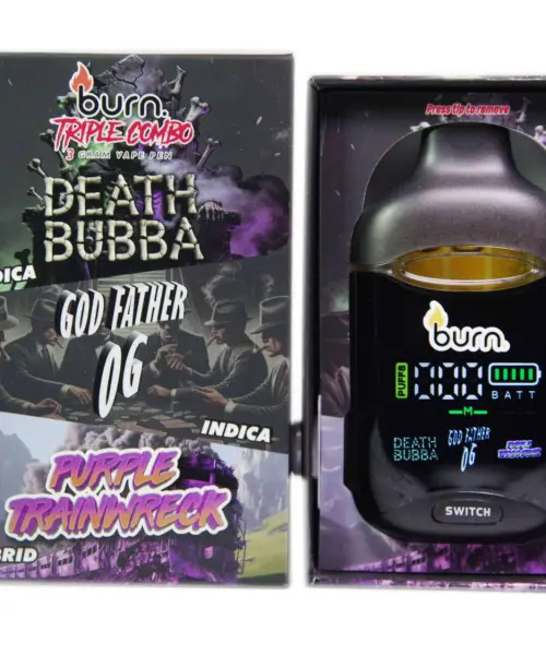 Buy Burn Triple Threat THC Disposable Vapes  (3G) - Weed Delivery Vancouver