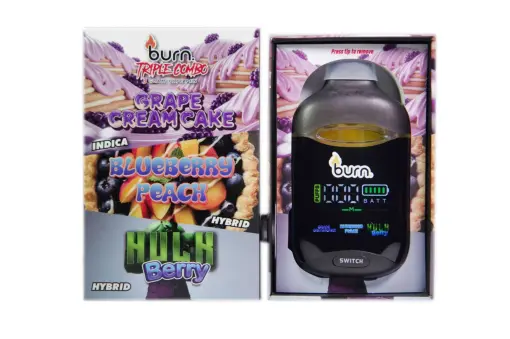 Buy Burn Triple Threat THC Disposable Vapes  (3G) - Weed Delivery Vancouver