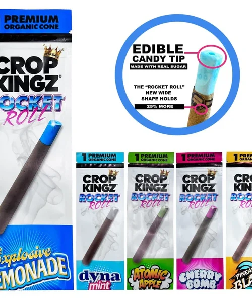 CROP KINGZ ROCKET ROLL – 5 Flavours