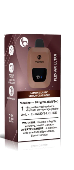 FLEX AIR ULTRA – Lemon Classic (20mg Nicotine)