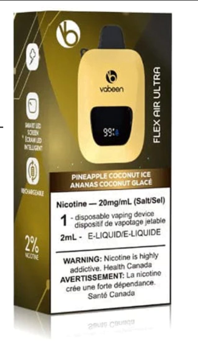 FLEX AIR ULTRA – Pineapple Coconut Ice (20mg Nicotine)