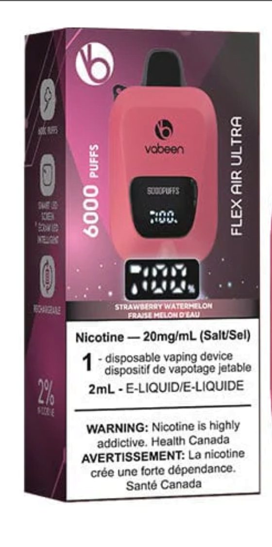 FLEX AIR ULTRA – Strawberry Watermelon(20mg Nicotine)