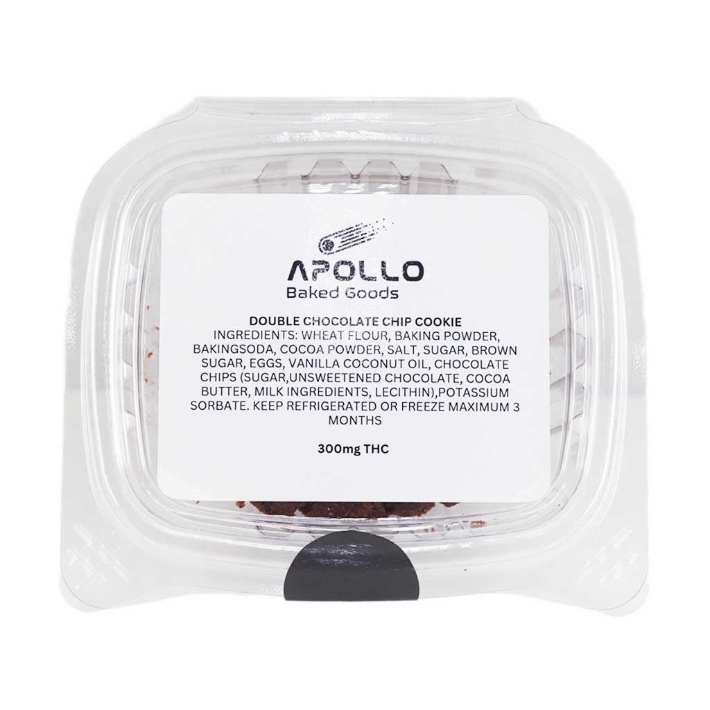 Apollo Edibles - Double Chocolate Chip Cookies - Image 2