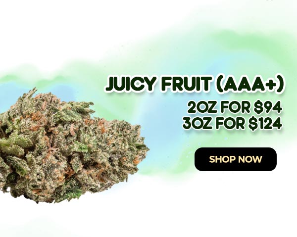 Juicy Fruit (AAA+) 2 OZ / 3 OZ - $94/124