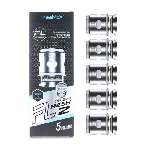 FREEMAX FIRELUKE SOLO MESH REPLACEMENT COILS (5 PACK) FL2 0.2OHM