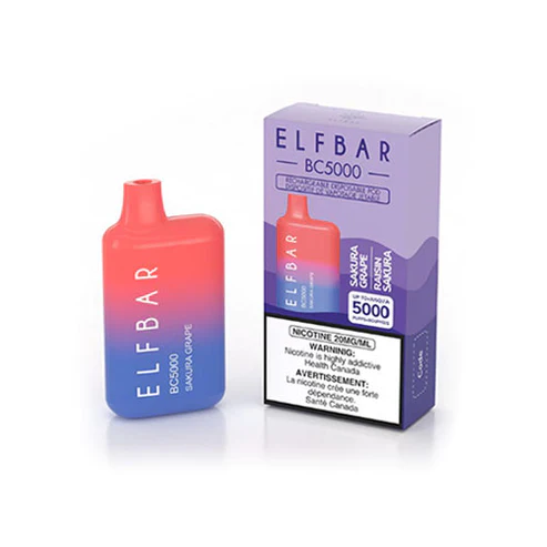 Elfbar BC 5000 Sakura Grape - 50mg/ml