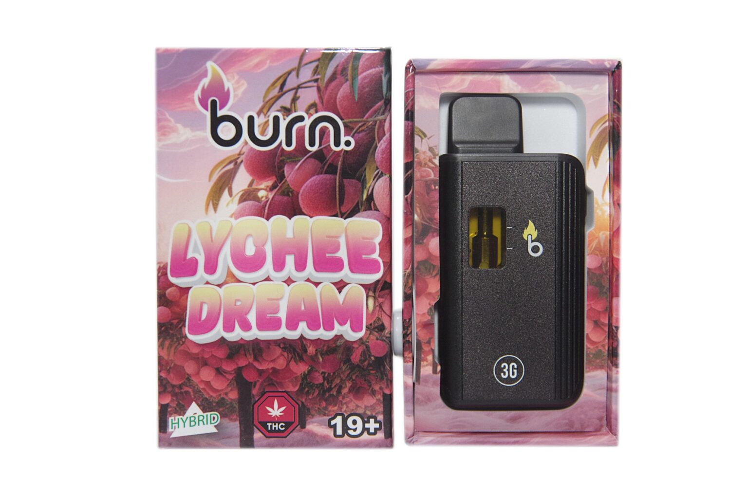 3ML Lychee Dream Burn Disposable Vapes