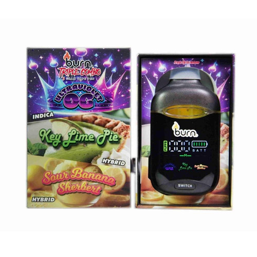 Burn Triple Threat THC Disposable Vapes – (3G) - Image 10