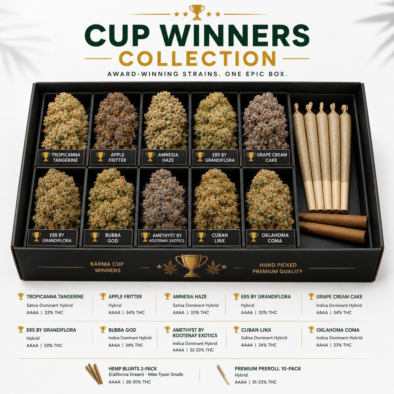 The Trophy Sampler Box 🏆